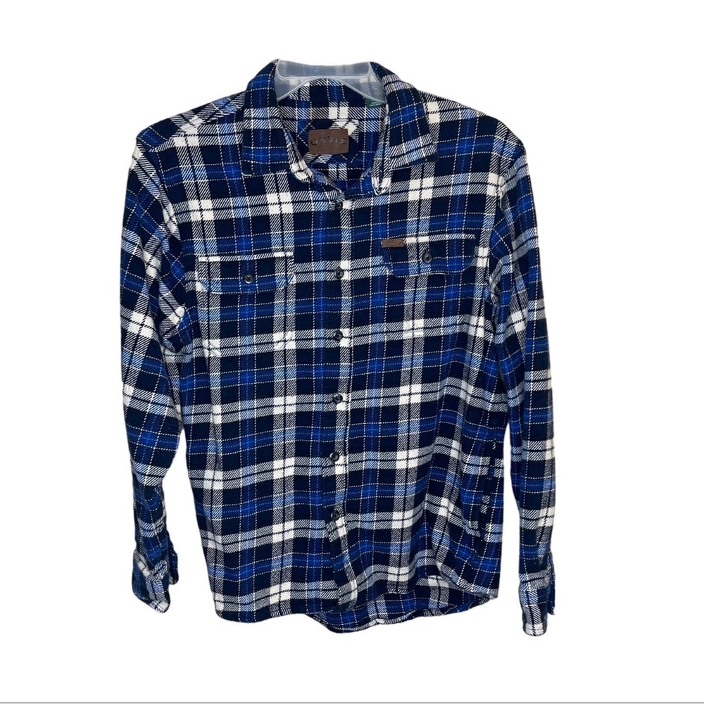 Orvis Flannel Heavy Shirt Medium